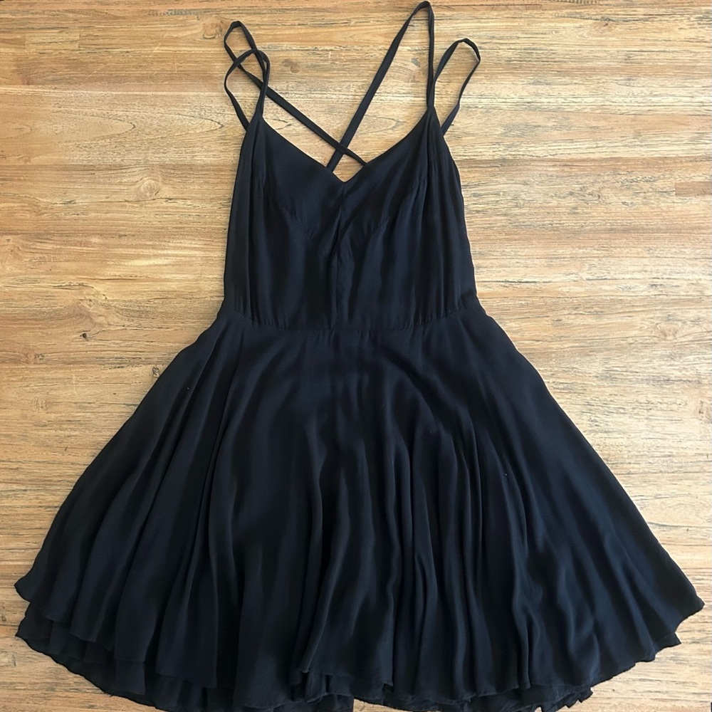 Black Strappy Dress
